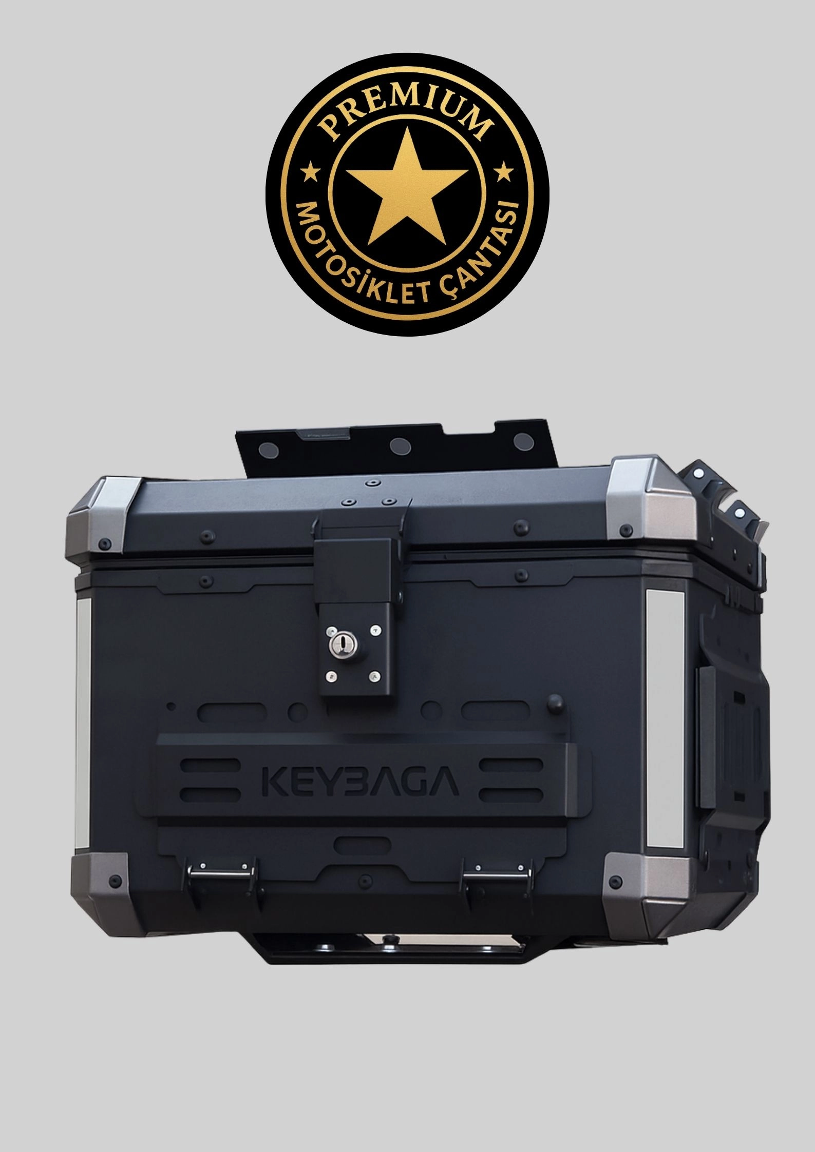 Alüminyum Motosiklet Arka Çantası 45 LT Top Case – KBG-01