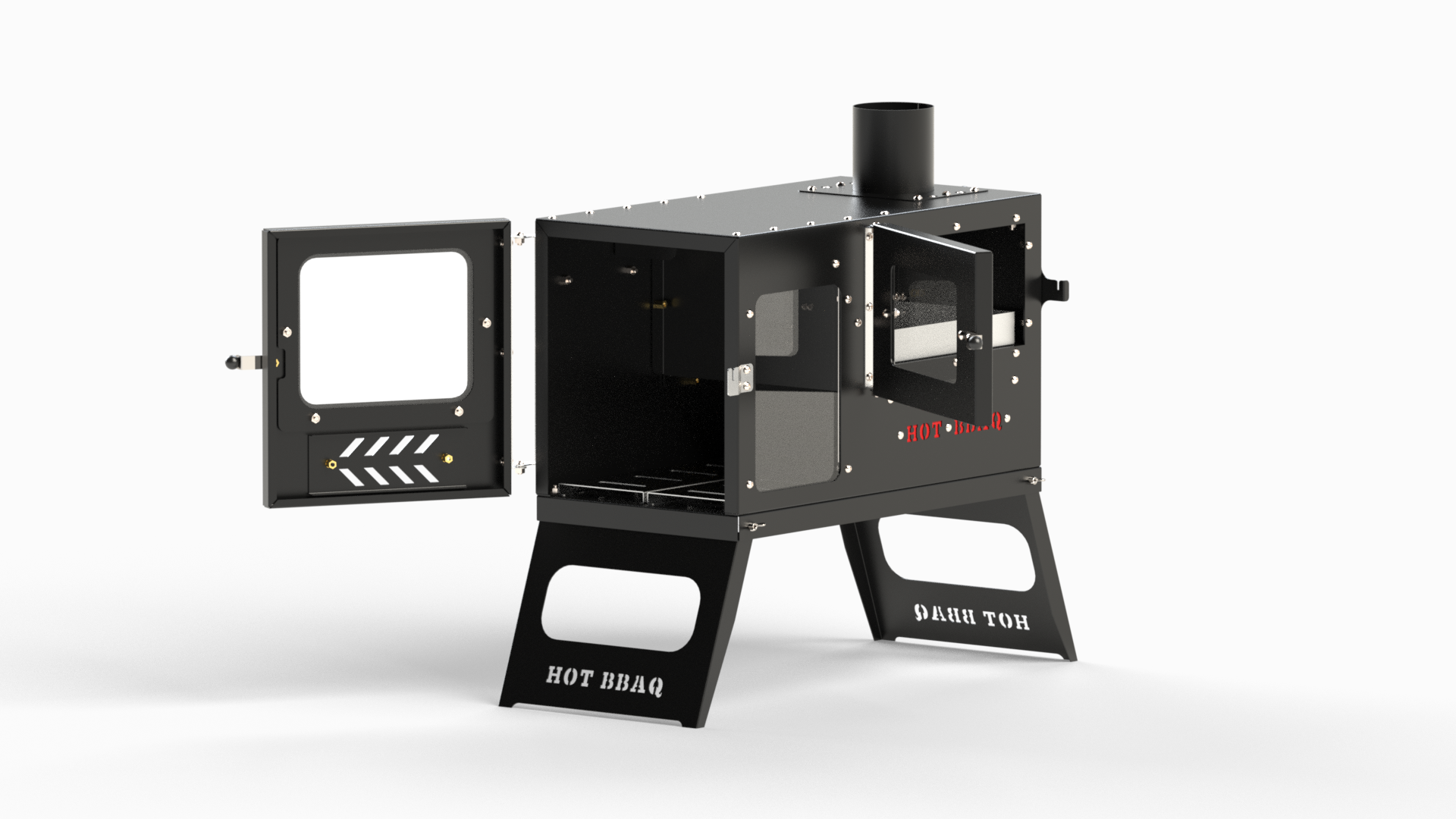 Hot Place Camp Kuzineli Kamp Sobası | HotBBAQ | KF-HB-013